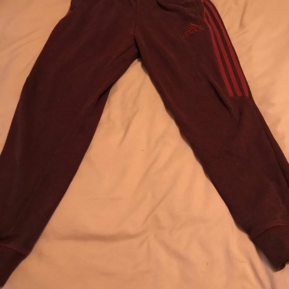 Adidas sweat pants girls size s